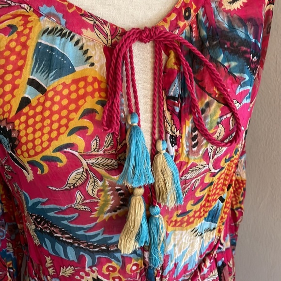 RAJ Made in India vintage dress 100% cotton - Picture 4 of 12